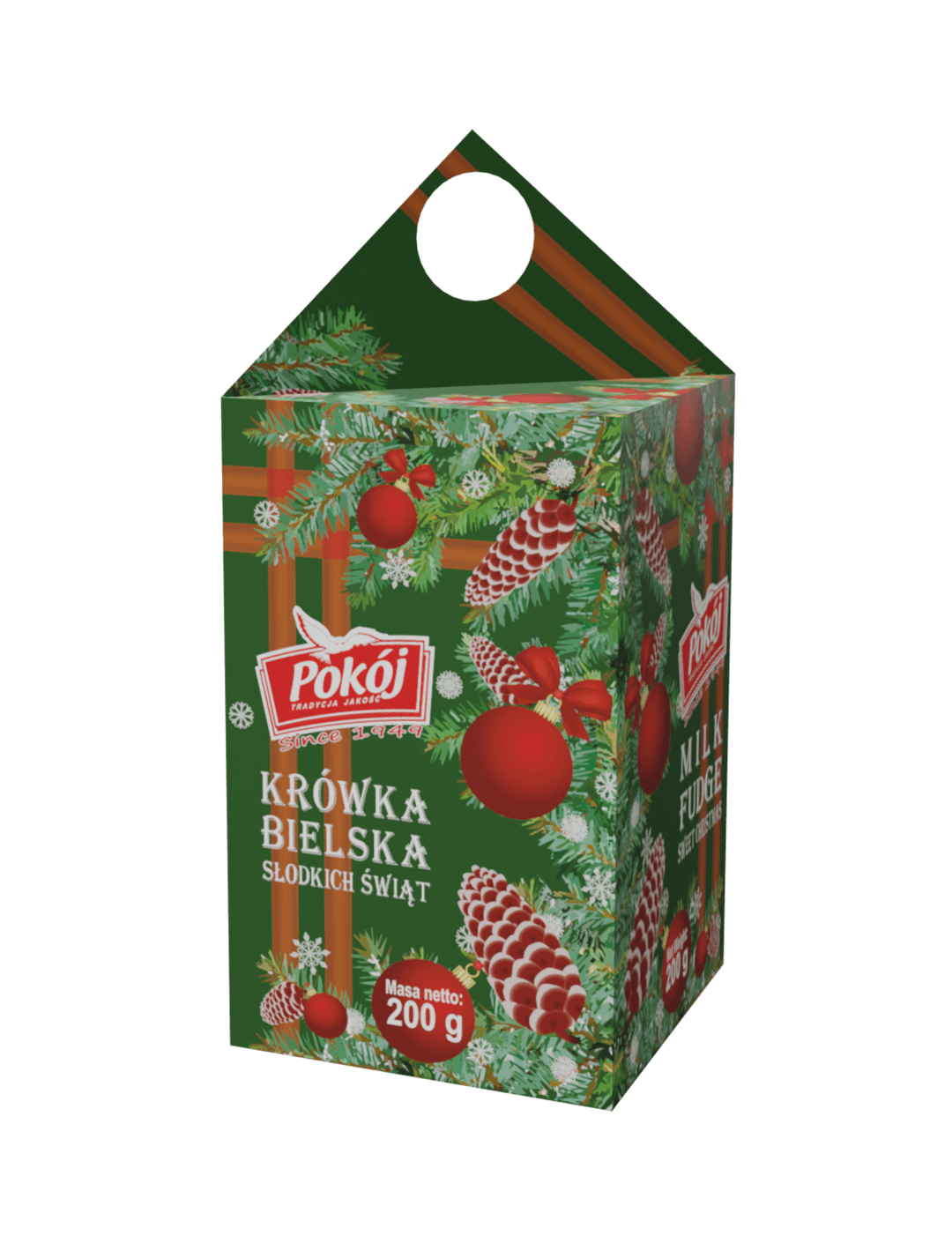 Krówka Bielska sezonowa Święta w kartoniku Spółdzielnia POKÓJ