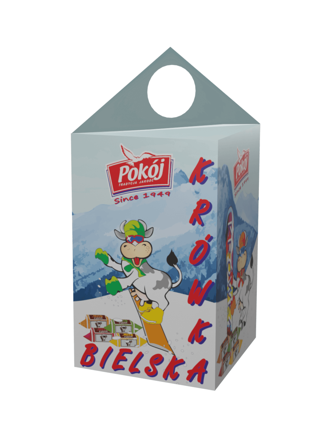 Krówka Bielska sezonowa Zima w kartoniku Spółdzielnia POKÓJ