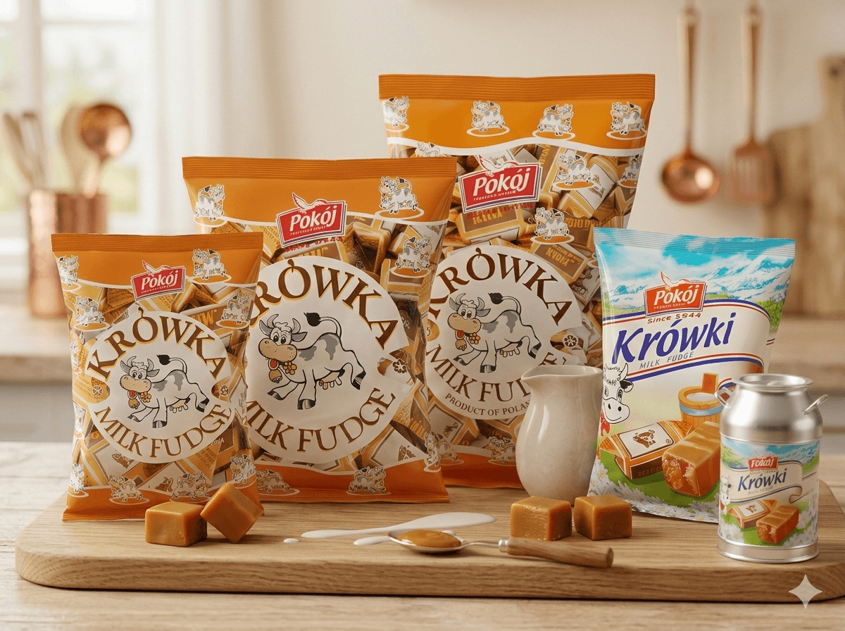 Krówka Bielska Standard – tradycyjna pomadka mleczna Spółdzielni POKÓJ